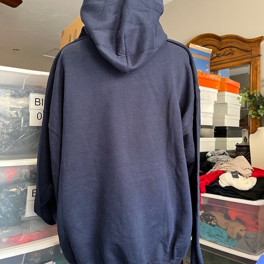 Gildan Heavy Blend Dark Gray Hoodie - Picture 2 of 6